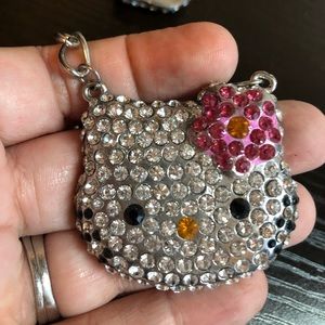 Hello Kitty Rhinestone Necklace